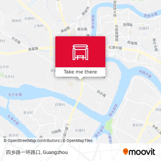 四乡路一环路口 map