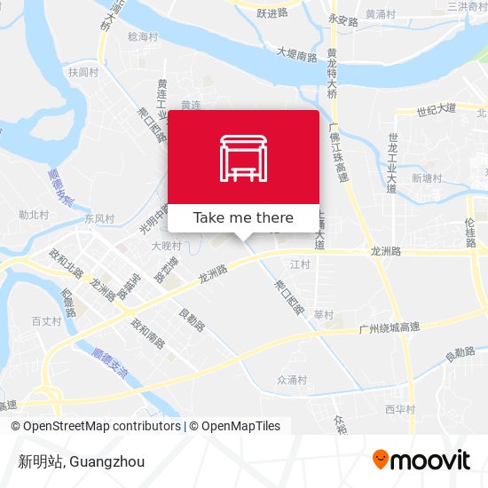 新明站 map