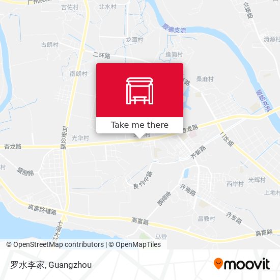 罗水李家 map
