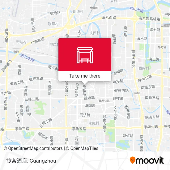 旋宫酒店 map