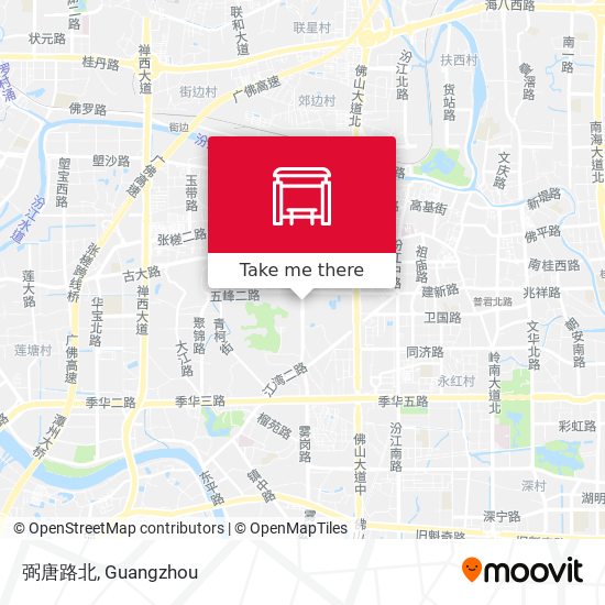 弼唐路北 map