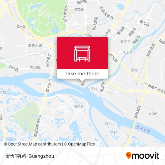 新华南路 map