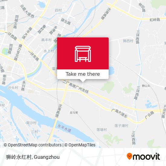 狮岭永红村 map
