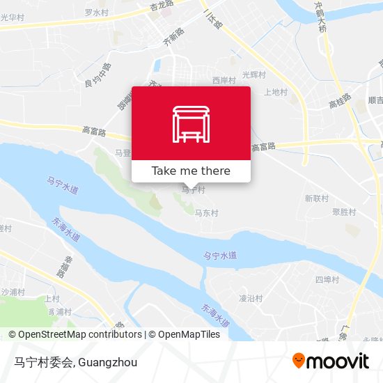 马宁村委会 map