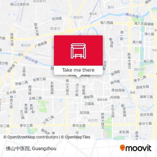 佛山中医院 map