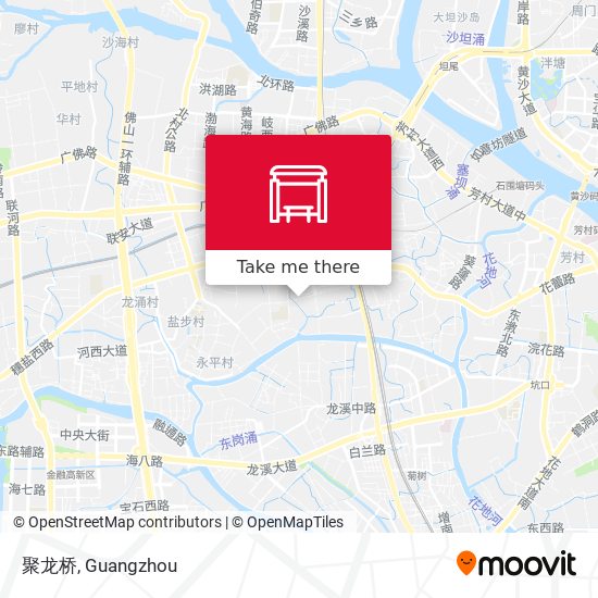 聚龙桥 map
