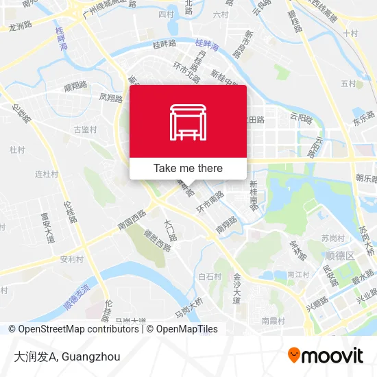 大润发A map