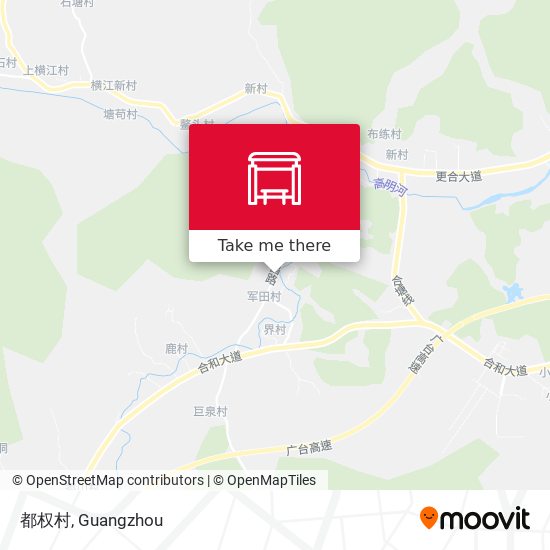 都权村 map