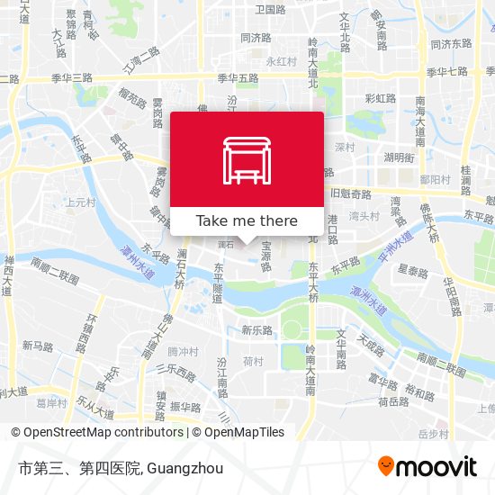 市第三、第四医院 map