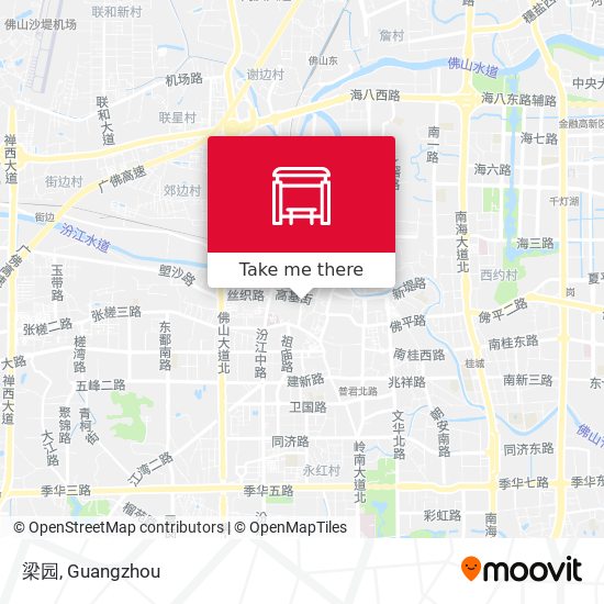 梁园 map