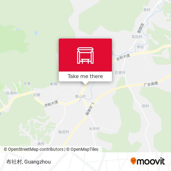 布社村 map