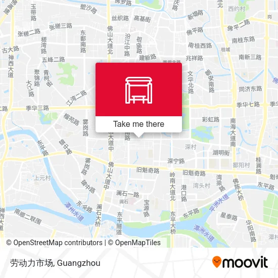 劳动力市场 map