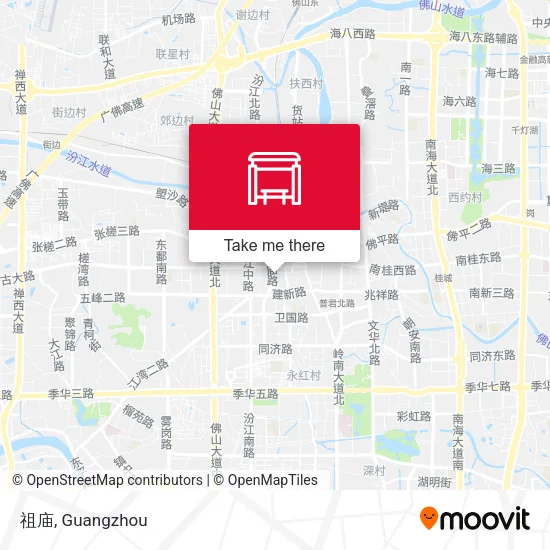 祖庙 map