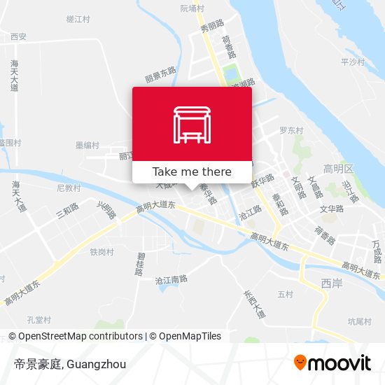 帝景豪庭 map