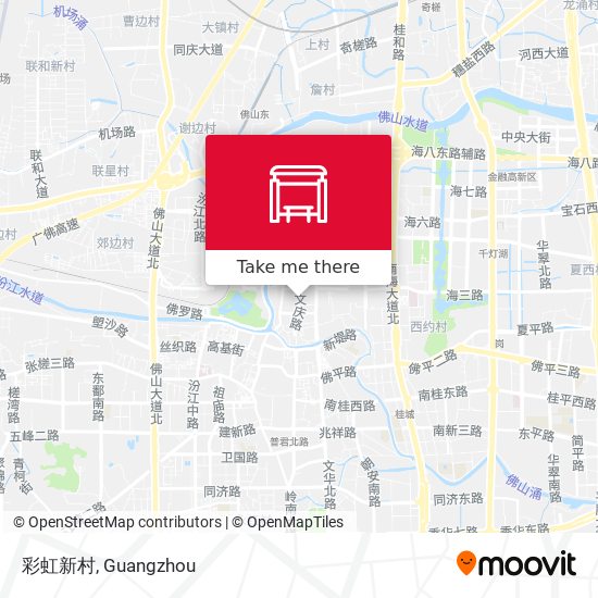彩虹新村 map