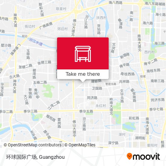 环球国际广场 map