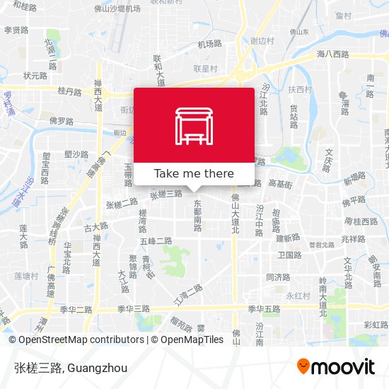 张槎三路 map
