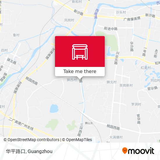 华平路口 map