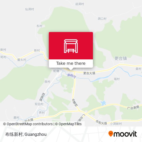 布练新村 map