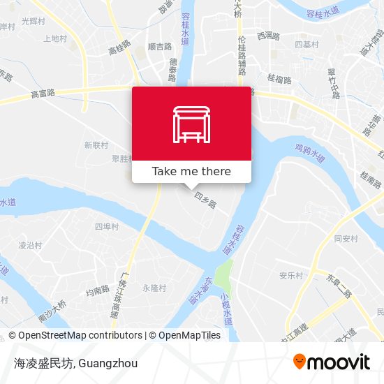 海凌盛民坊 map