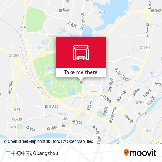 三中初中部 map