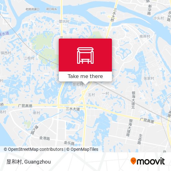 显和村 map