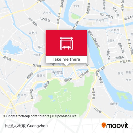 民强大桥东 map