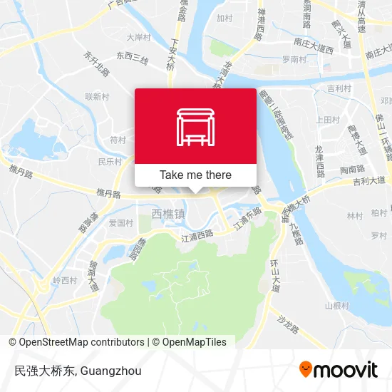 民强大桥东 map