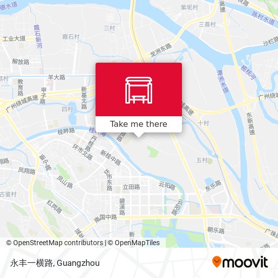 永丰一横路 map