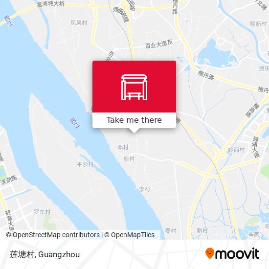 莲塘村 map