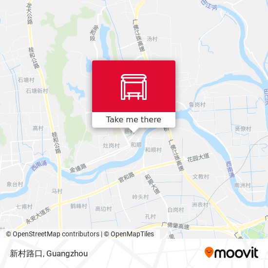 新村路口 map