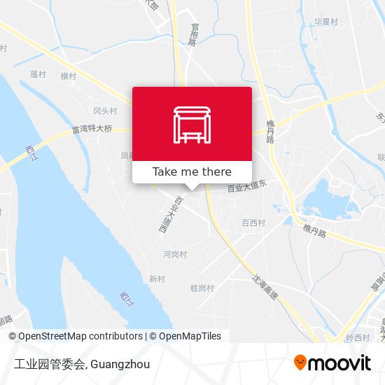 工业园管委会 map