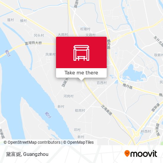 黛富妮 map