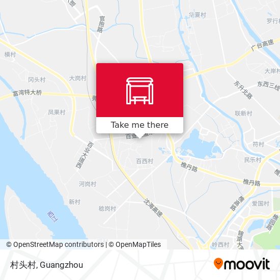 村头村 map
