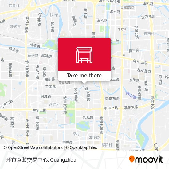 环市童装交易中心 map