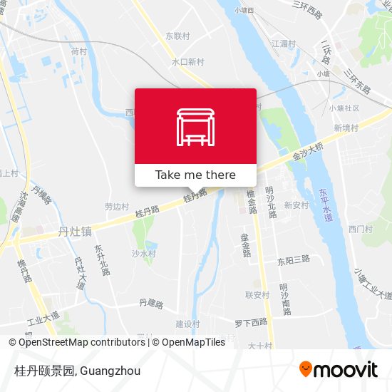 桂丹颐景园 map