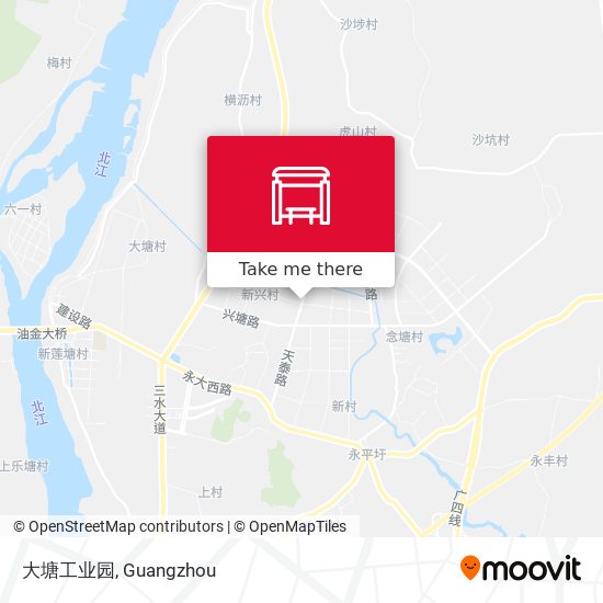 大塘工业园 map
