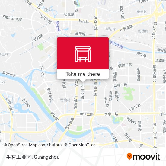 生村工业区 map