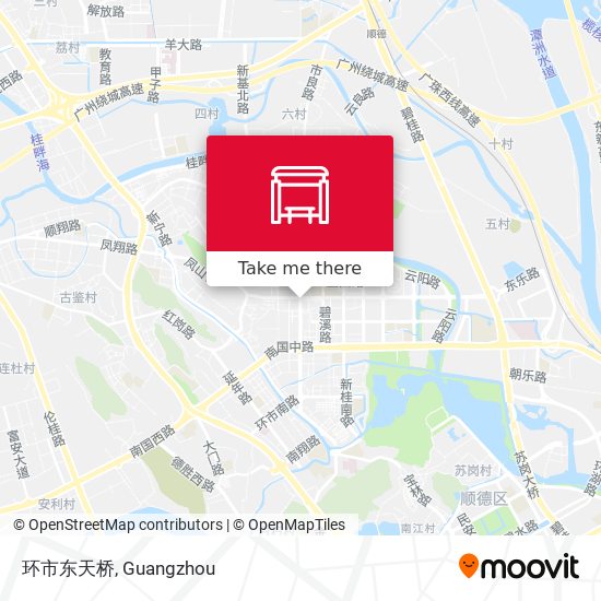 环市东天桥 map
