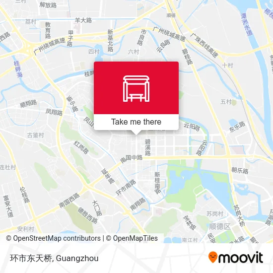 环市东天桥 map