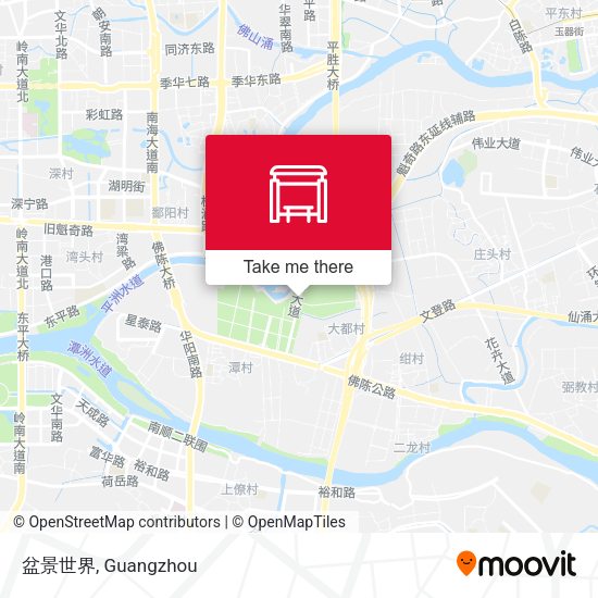盆景世界 map
