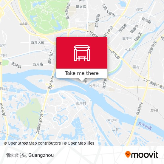 驿西码头 map