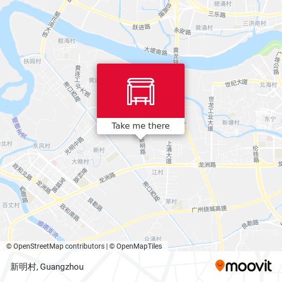 新明村 map