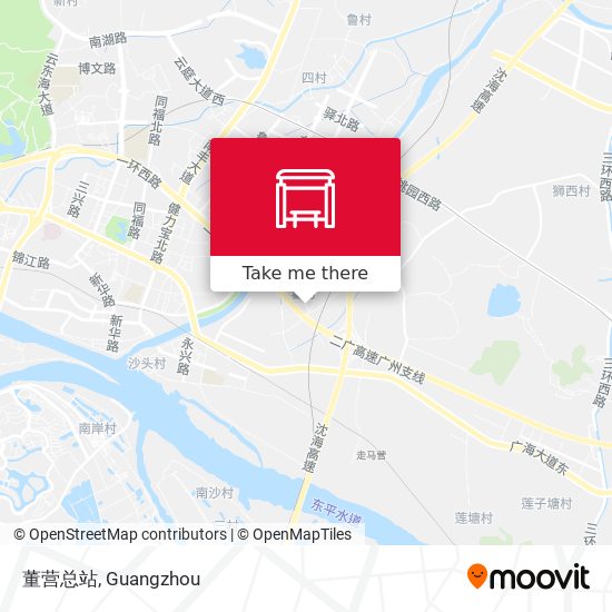 董营总站 map