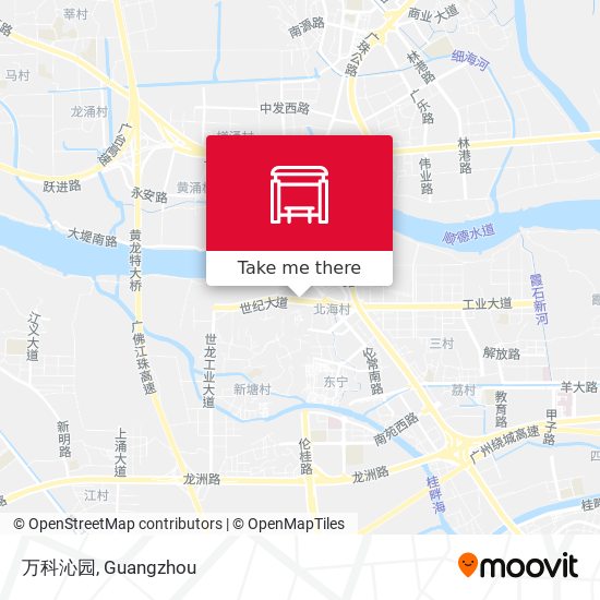 万科沁园 map