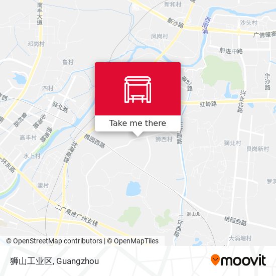 狮山工业区 map