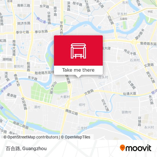 百合路 map