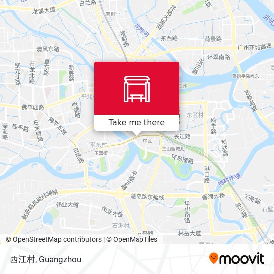 西江村 map