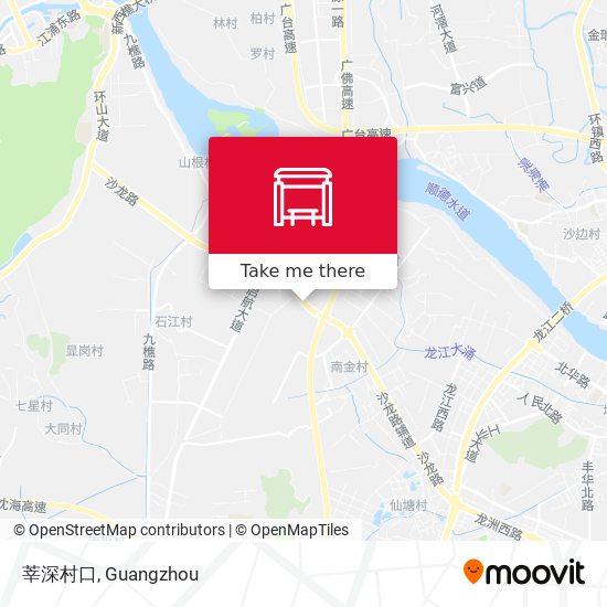 莘深村口 map