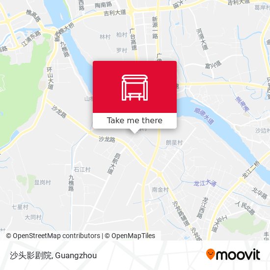 沙头影剧院 map